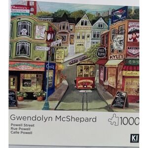 1000 Pieces Gwendolyn McShepard Jigsaw Puzzle Powell Street San Francisco